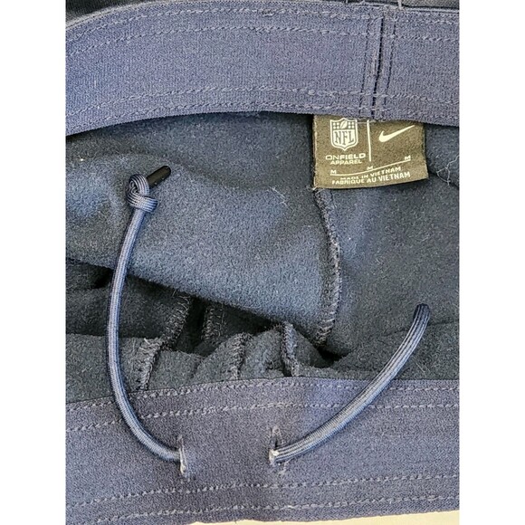 Nike New England Patriots Sweatpants Men's M Blue NFL On Field Fleece Lined - Picture 6 of 8